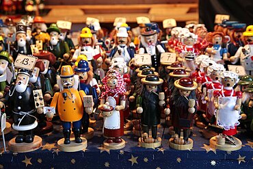 Wooden Christmas ornaments, Salzburg, Austria, Europe