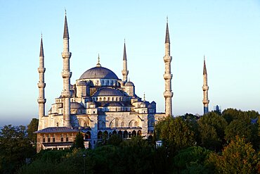 Blue Mosque (Sultan Ahmet Camii), Istanbul, Turkey, Europe