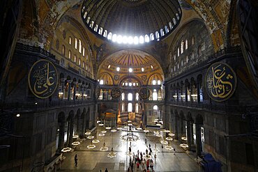 Hagia Sophia Mosque (Aya Sofya), UNESCO World Heritage Site, Istanbul, Turkey, Europe