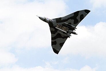 Avro Vulcan B2 Xh558 Bomber, Waddington, Lincolnshire, England, United Kingdom, Europe