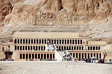 Hatshepsut Temple, Deir el-Bahri, UNESCO World Heritage Site, Egypt, North Africa, Africa