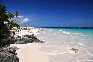 Pink sands of Elbow Beach, Bermuda Islands, North Atlantic Ocean, Atlantic