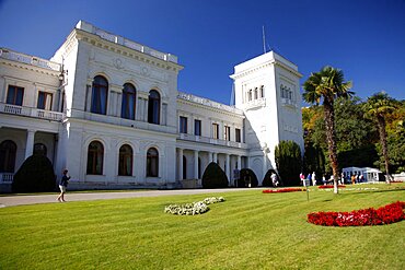 Livadia Palace facade, Yalta, Crimea, Ukraine, Europe