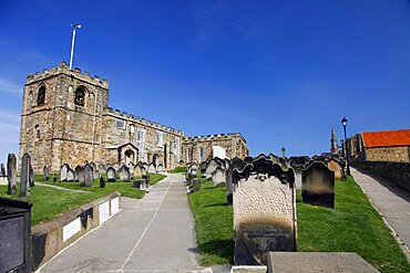 St. Mary's Church, Whitby, North Yorkshire, Yorkshire, England, United Kingdom, Europe