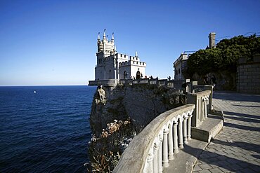 Swallows Nest Castle, Yalta, Crimea, Ukraine, Europe