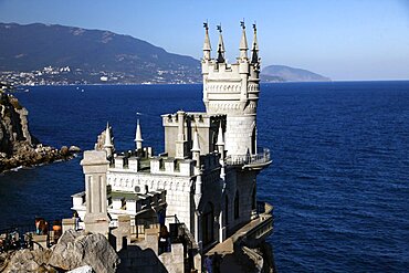 Swallows Nest Castle, Yalta, Crimea, Ukraine, Europe