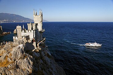 Swallows Nest Castle, Yalta, Crimea, Ukraine, Europe