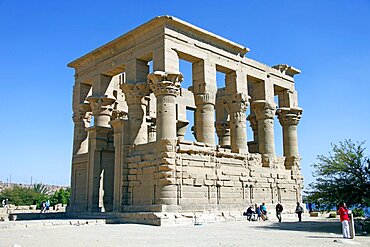 Kiosk of Trajan at the Temple of Isis, Philae, UNESCO World Heritage Site, Nubia, Egypt, North Africa, Africa