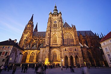 St. Vitus Cathedral, Prague, Czech Republic, Europe