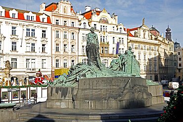 Jan Hus Monument, Prague, Czech Republic, Europe