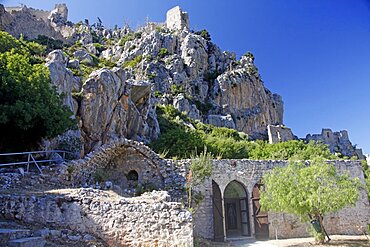 Kantara Castle, Kyrenia, Northern Cyprus, Europe