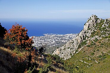 Kyrenia Castle, Port and Mediterranean Sea, Kyrenia, Northern Cyprus, Mediterranean, Europe