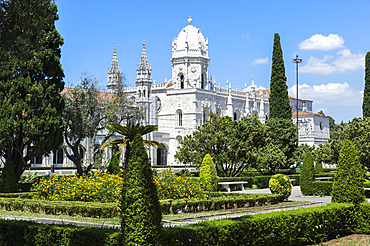 Mosteiro dos Jeronimos (Monastery of the Hieronymites), UNESCO World Heritage Site, Belem, Lisbon, Portugal, Europe