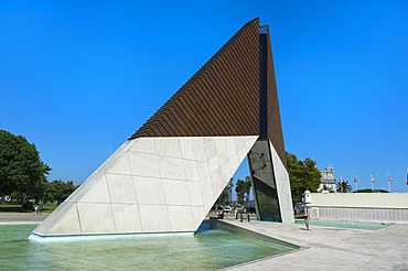 Belem War Memorial (Monumento aos Combatentes da Guerra do Ultramar), Belem, Lisbon, Portugal, Europe