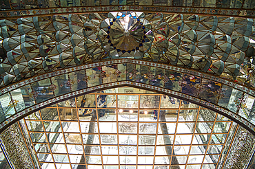 Golestan Palace, UNESCO World Heritage Site, Marble Throne Hall, Tehran, Islamic Republic of Iran, Middle East