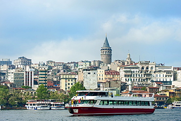 Galata Tower, Istanbul, Turkey, Europe 