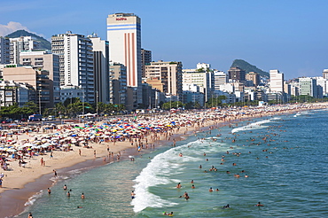 Leblon beach, Rio de Janeiro, Brazil, South America 