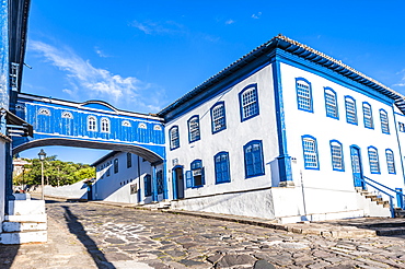 Casa da Gloria, Diamantina, UNESCO World Heritage Site, Minas Gerais, Brazil, South America 