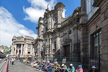 Compania de Jesus Church, Quito, UNESCO World Heritage Site, Pichincha Province, Ecuador, South America 