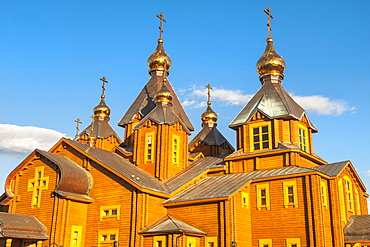 Orthodox Cathedral of the Holy Trinity, Siberian city Anadyr, Chukotka Province, Russian Far East, Eurasia