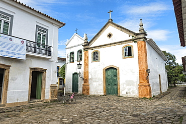 Nossa Senhora do Rosario e Sao Benedito Church, Paraty, Rio de Janeiro State, Brazil, South America