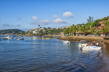 Praia da Armacao, Orla Bardot, Buzios, Rio de Janeiro State, Brazil, South America