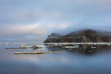 Cape Waring, Wrangel Island, UNESCO World Heritage Site, Chuckchi Sea, Chukotka, Russian Far East, Russia, Eurasia 