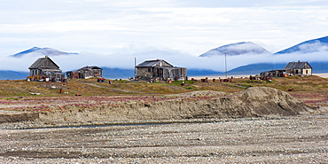 Doubtful Village, Wrangel Island, UNESCO World Heritage Site, Chuckchi Sea, Russian Far East, Russia, Europe 