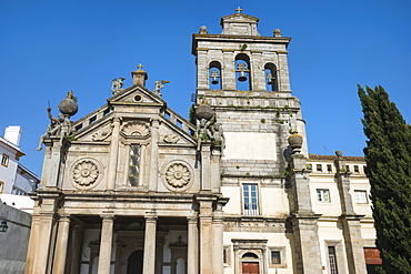 Igreja da Graca (Church of Our Lady of Grace), Evora, UNESCO World Heritage Site, Alentejo, Portugal, Europe