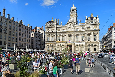 Place des Terreaux, Lyon, Rhone, France, Europe