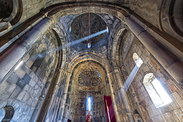 Inteiror of the 11th century Haghpat Monastery, UNESCO World Heritage Site, Haghpat, Lori Province, Armenia, Caucasus, Asia