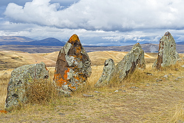 Prehistoric archaeological Karer site of Zorats, Sisian, Syunik Province, Armenia, Caucasus, Asia