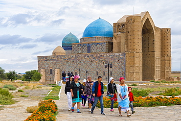 Khodja Ahmet Yasawi (Khoja Ahmed Yasawi) Mausoleum, UNESCO World Heritage Site, Turkistan, South region, Kazakhstan, Central Asia, Asia