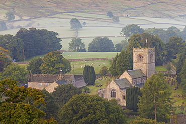 Church, Burnsall, Yorkshire Dales National Park, Yorkshire, England, United Kingdom, Europe 