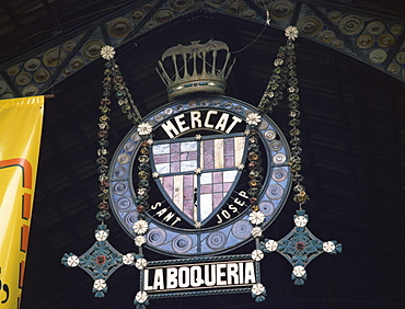 La Boqueria Market, Barcelona, Catalonia, Spain, Europe