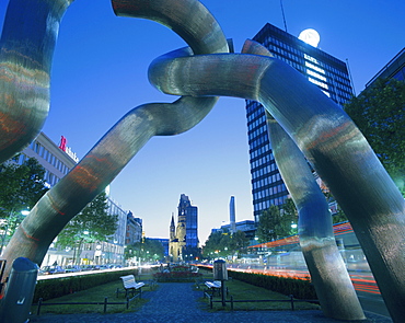 Kaiser Wilhelm memorial church, Berlin, Germany, Europe