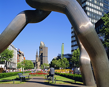 Kaiser Wilhelm memorial church, Berlin, Germany, Europe