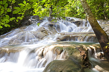 Dunns River Falls, Ocho Rios, Jamaica, West Indies, Caribbean, Central America 