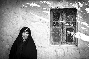 Portrait of a local woman, Tamtattouchte, Ouarzazate Province, Morocco, North Africa, Africa 