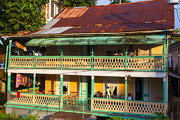 Colonial architecture, Port Antonio, Jamaica, West Indies, Caribbean, Central America 