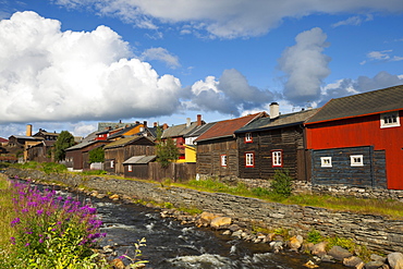 The old mining town of Roros, Sor-Trondelag County, Gauldal District, Norway, Scandinavia, Europe