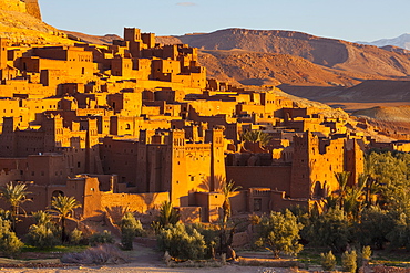 Ait Benhaddou, UNESCO World Heritage Site, Atlas Mountains, Morocco, North Africa, Africa