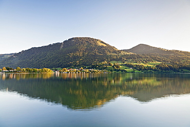 Alpsee Lake, Immenstadt, Allgau, Bavaria, Germany, Europe 