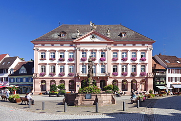 Town Hall, Market Place, Gengenbach, Kinzigtal Valley, Black Forest, Baden Wurttemberg, Germany, Europe