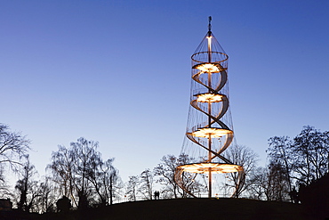 Killesbergturm tower, Stuttgart, Baden Wurttemberg, Germany, Europe 