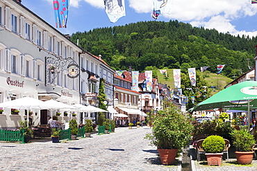 Main Road, Wolfach, Kinzigtal Valley, Black Forest, Baden Wurttemberg, Germany, Europe