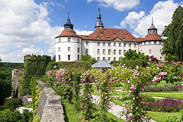 Schloss Langenburg (Langenburg Castle), Langenburg, Hohenlohe Region, Baden Wurttemberg, Germany, Europe