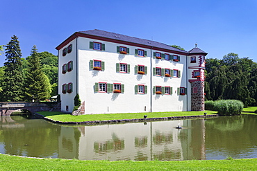 Schloss Eichtersheim Castle, Angelbachtal Valley, Kraichgau, Baden Wurttemberg, Germany, Europe