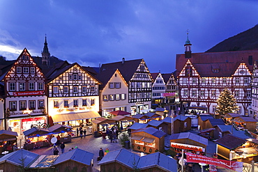 Christmas Fair, Bad Urach, Swabian Alb, Baden Wurttemberg, Germany, Europe