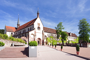 Bronnbach Cistercian monastery, Taubertal Valley, Romantic Road (Romantische Stravue), Baden Wurttemberg, Germany, Europe